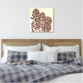 Bäume im Sonnenlicht Leinwanddruck (Insitu (Schlafzimmer))