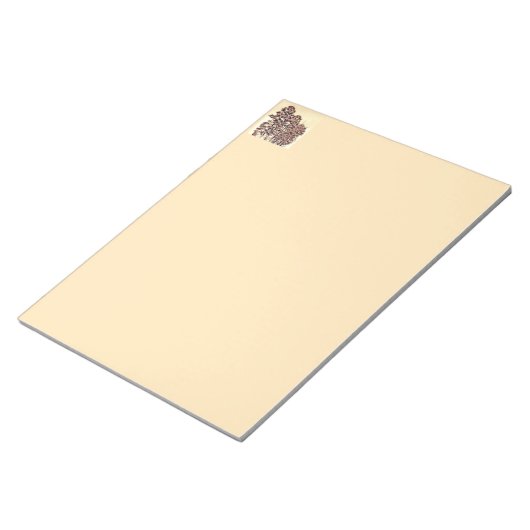 Bäume im Sonnenlicht Notizblock (angewinkelt)