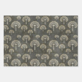 Bäume im Winter Geschenkpapier Set (Vorderseite 2)