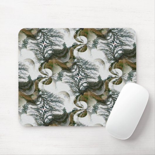 Bäume im Winter...... Mousepad (Mit Mouse)
