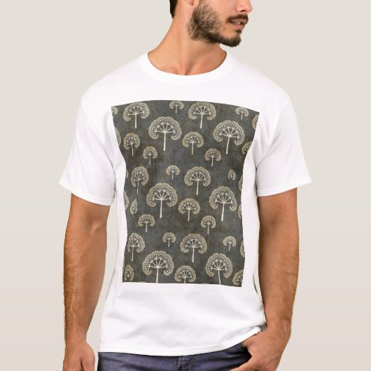 Bäume im Winter T - Shirt von Männern (Vorderseite)