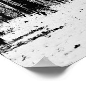 Bäume im Winterposter Poster (Ecke)
