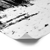 Bäume im Winterposter Poster (Ecke)