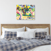 Bäume in Collioure | Andre Derain | Leinwanddruck (Insitu (Schlafzimmer))