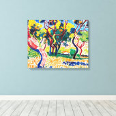 Bäume in Collioure | Andre Derain | Leinwanddruck (Insitu (Holzboden))