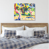 Bäume in Collioure | Andre Derain | Leinwanddruck (Insitu (Schlafzimmer))