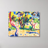 Bäume in Collioure | Andre Derain | Leinwanddruck (Vorderseite)