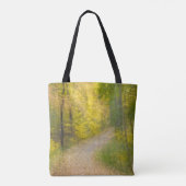 Bäume in den Herbst-Farben und in der Tasche (Rückseite)