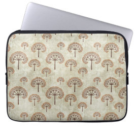 Bäume in der Elektronik-Bag des Herbstes Laptopschutzhülle