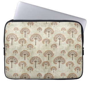 Bäume in der Elektronik-Bag des Herbstes Laptopschutzhülle