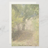 Bäume in der Personalisierten Stationierung von Wä Briefpapier (Vorne/Hinten)