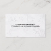 Bäume in gepotteten Pflanze | Landschaftsschutz Visitenkarte (Rückseite)