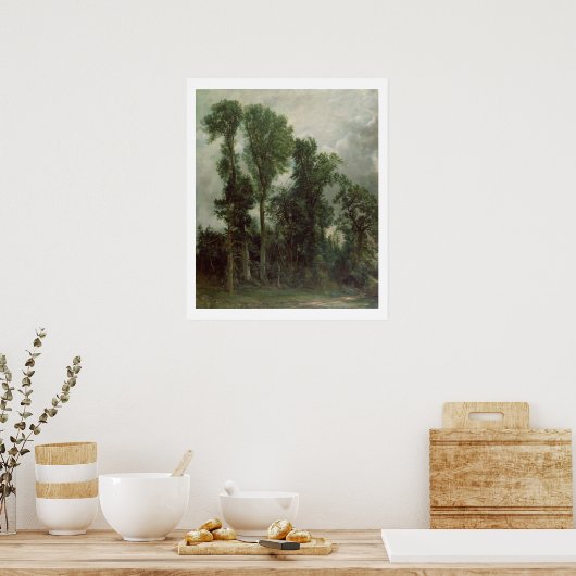 Bäume in Hampstead Poster (Küche)