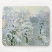 Bäume in winterlichem Silver, 1910 Mousepad (Vorne)