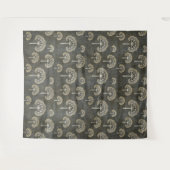 Bäume in Wintertapestry Wandteppich (Vorderseite (Horizontal))