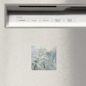 Bäume in Wintry Silver, 1910 Magnet (In Situ (Geschirrspüler))