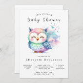 Bäume individuelle Baby-Dusche Einladung (Vorne/Hinten)