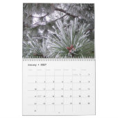 Bäume irgendein Jahr Kalender (Jan 2027)