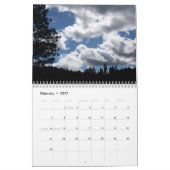 Bäume irgendein Jahr Kalender (Feb 2027)