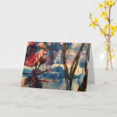 Bäume Karte (Gelbe Blume)