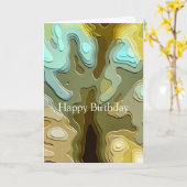 BÄUME KARTE (Gelbe Blume)