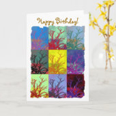 BÄUME KARTE (Gelbe Blume)