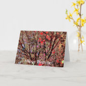 BÄUME KARTE (Gelbe Blume)