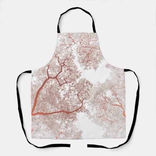 Bäume Karte 2 Schürze (Vorderseite)