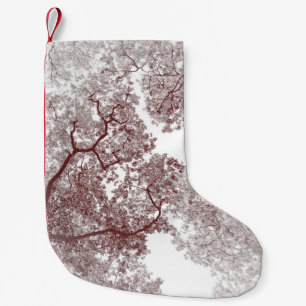 Bäume Karte 4 Kleiner Weihnachtsstrumpf