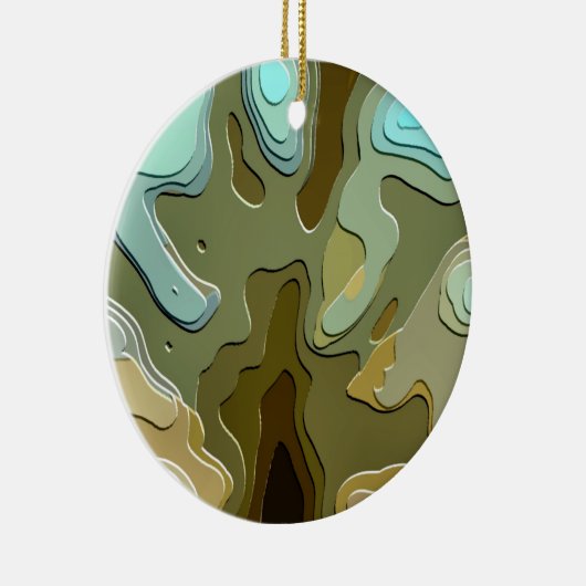 BÄUME KERAMIK ORNAMENT (Rechts)