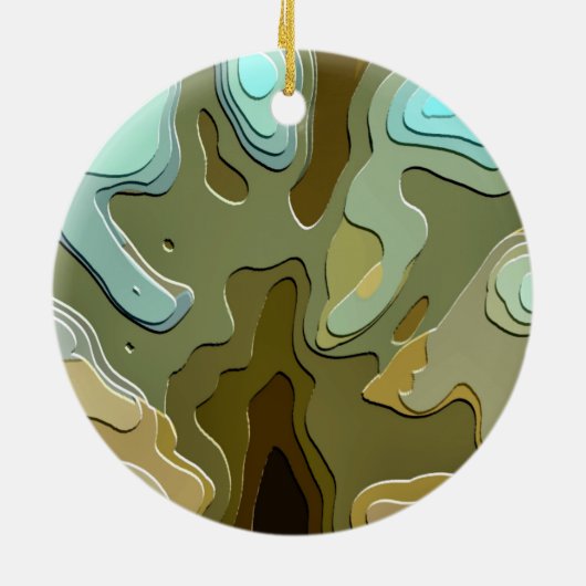 BÄUME KERAMIK ORNAMENT (Hinten)