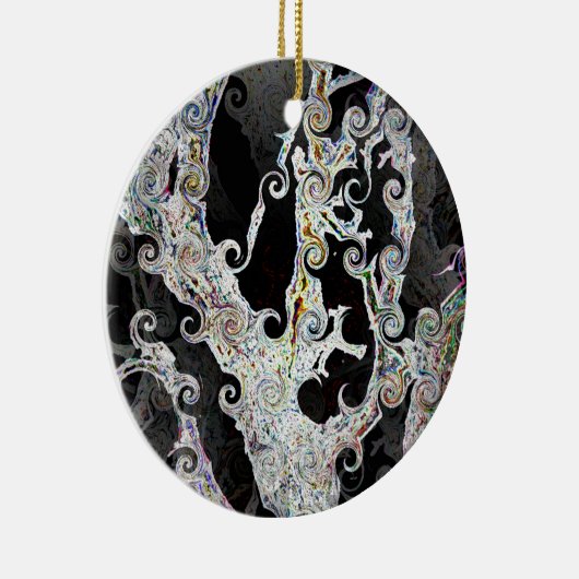 BÄUME KERAMIK ORNAMENT (Rechts)