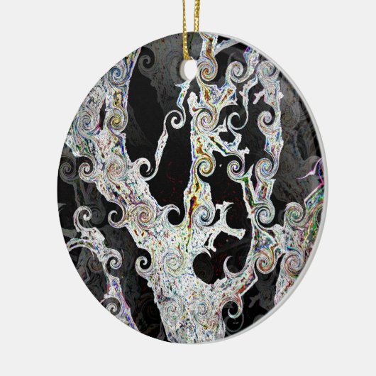 BÄUME KERAMIK ORNAMENT (Links)