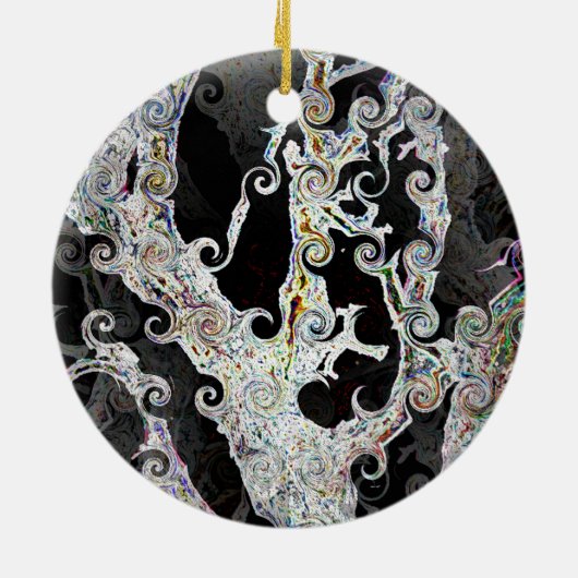 BÄUME KERAMIK ORNAMENT (Hinten)