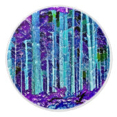 BÄUME KERAMIKKNAUF (Vorderseite)