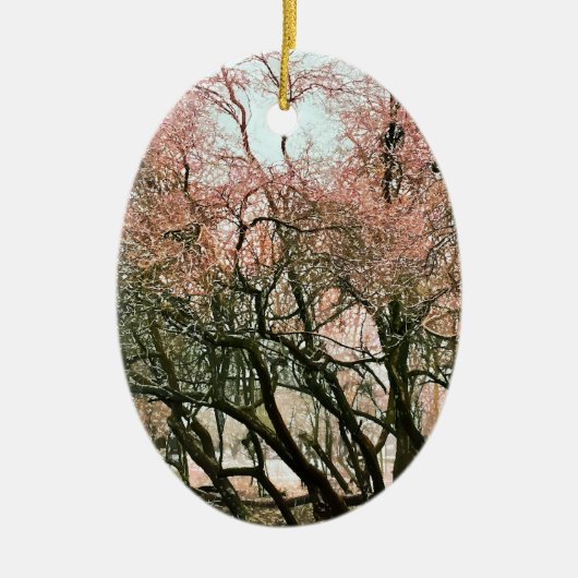 BÄUME KERAMIKORNAMENT (Vorne)