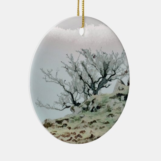 BÄUME KERAMIKORNAMENT (Rechts)