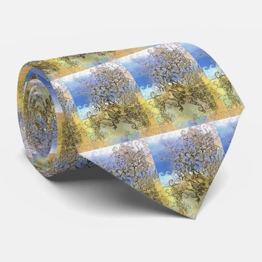 BÄUME KRAWATTE (Gerollt)