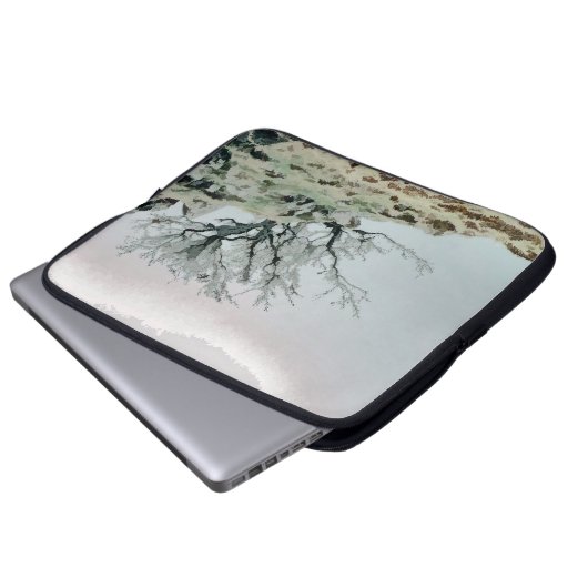 BÄUME LAPTOPSCHUTZHÜLLE (Vorne Knopf)