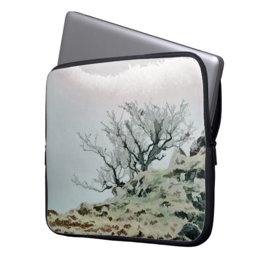 BÄUME LAPTOPSCHUTZHÜLLE (Vorderseite Links)