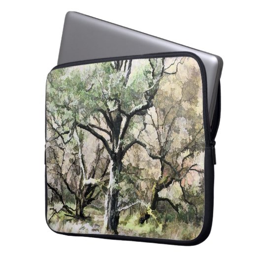 BÄUME LAPTOPSCHUTZHÜLLE (Vorderseite Links)