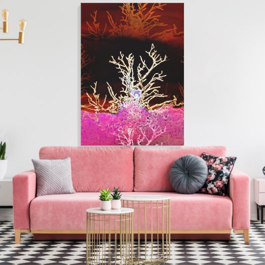 BÄUME LEINWANDDRUCK (Insitu (Wohnzimmer))