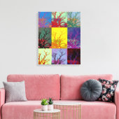BÄUME LEINWANDDRUCK (Insitu (Wohnzimmer))