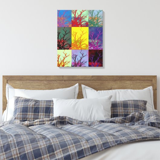 BÄUME LEINWANDDRUCK (Insitu (Schlafzimmer))