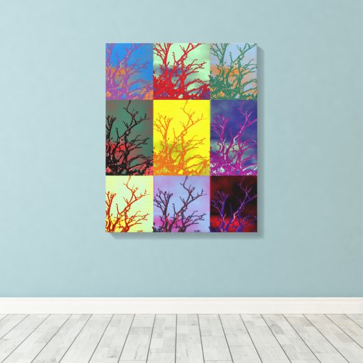 BÄUME LEINWANDDRUCK (Insitu (Holzboden))