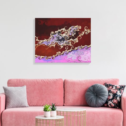 BÄUME LEINWANDDRUCK (Insitu (Wohnzimmer))