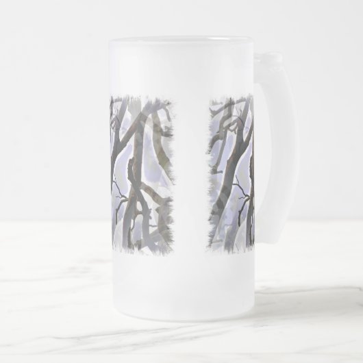 BÄUME MATTGLAS BIERGLAS (VorderseiteRechts)