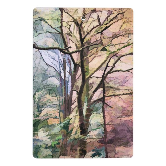 BÄUME MINI KLEMMBRETT (Rückseite)