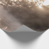 BÄUME MIT FOG GESCHENKPAPIER (Ecke)