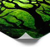 Bäume nachsehen poster (Ecke)